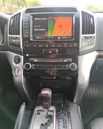 Toyota Land Cruiser cena 208000 przebieg: 259455, rok produkcji 2015 z Hajnówka małe 154